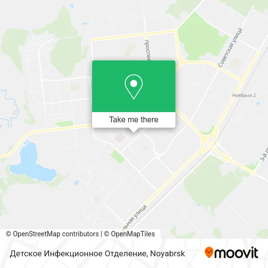 Детское Инфекционное Отделение map