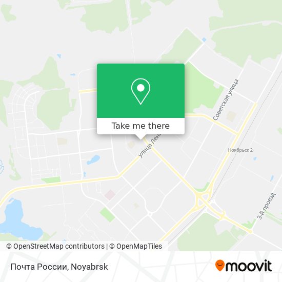 Почта России map
