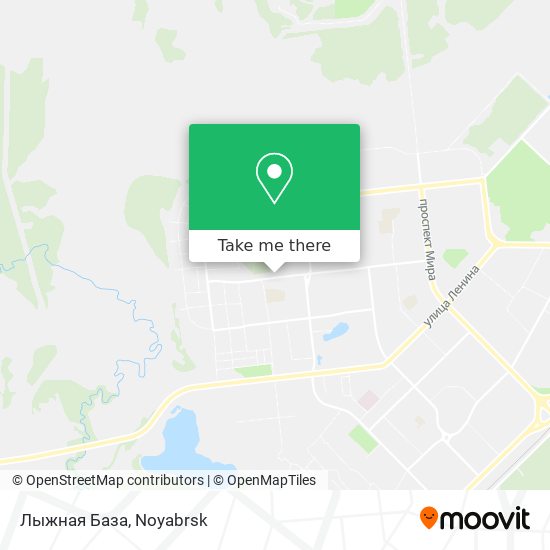 Лыжная База map