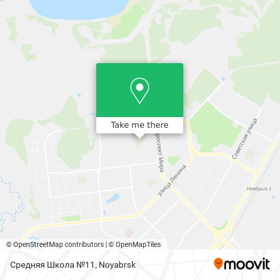 Средняя Школа №11 map