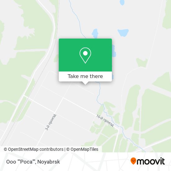 Ооо ""Роса"" map