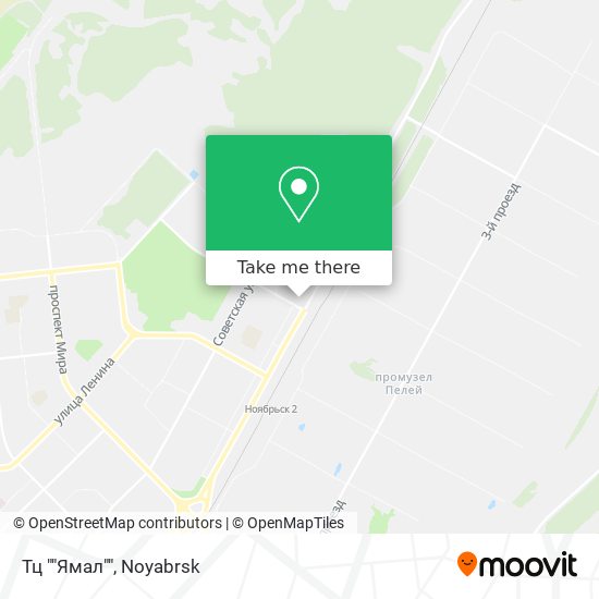 Тц ""Ямал"" map