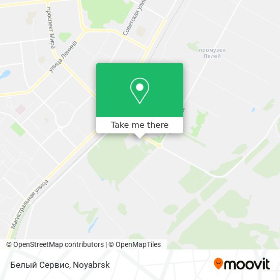 Белый Сервис map