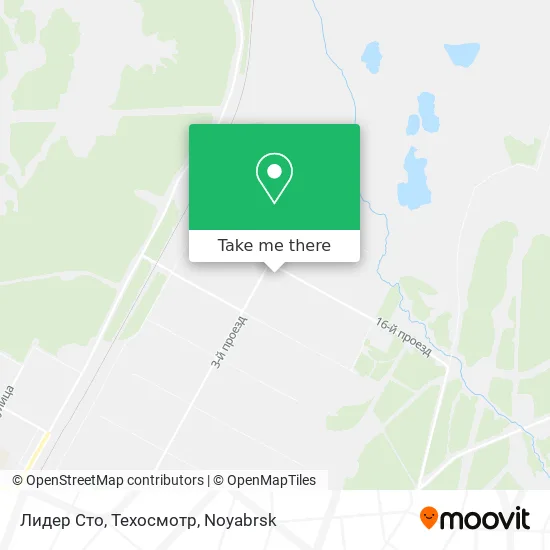 Лидер Сто, Техосмотр map