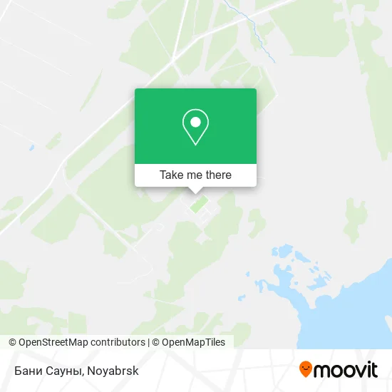 Бани Сауны map