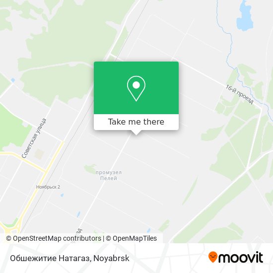 Обшежитие Натагаз map