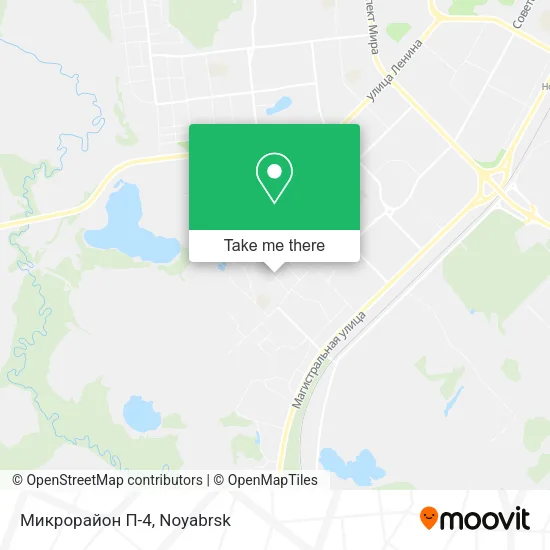 Микрорайон П-4 map