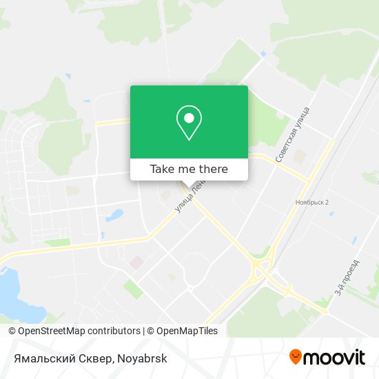 Ямальский Сквер map