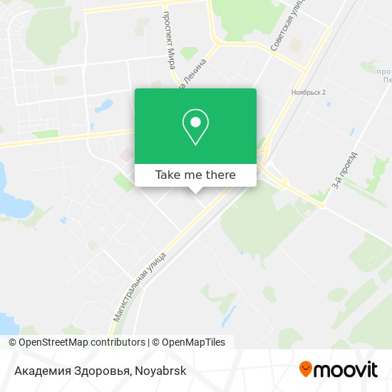 Академия Здоровья map