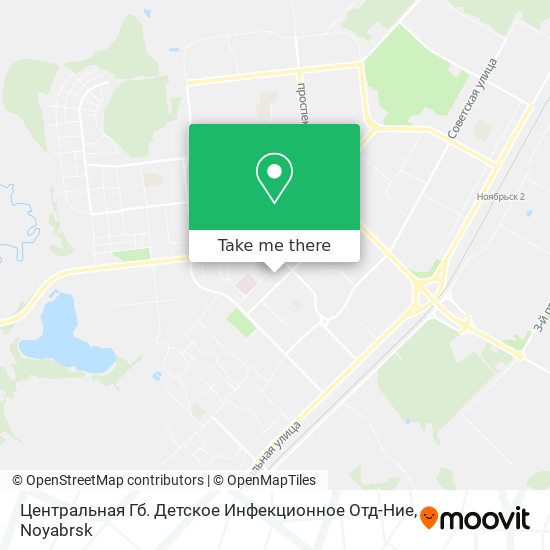 Центральная Гб. Детское Инфекционное Отд-Ние map