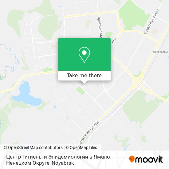 Центр Гигиены и Эпидемиологии в Ямало-Ненецком Округе map
