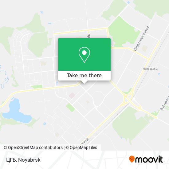 ЦГБ map
