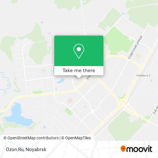 Ozon.Ru map