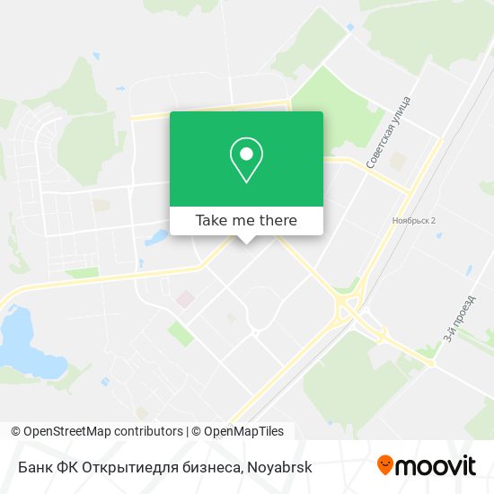 Банк ФК Открытиедля бизнеса map