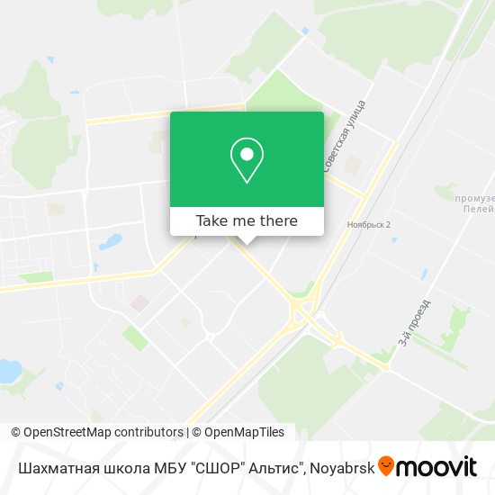 Шахматная школа МБУ "СШОР" Альтис" map