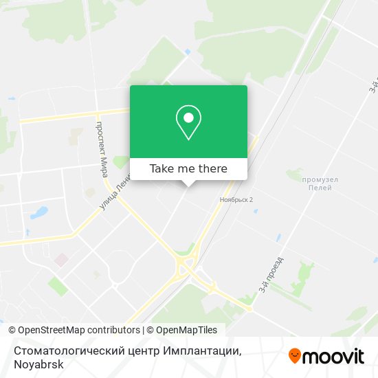 Стоматологический центр Имплантации map