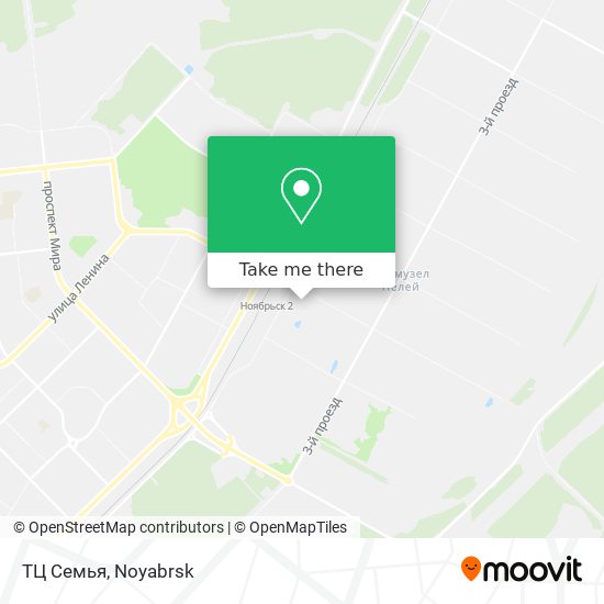 ТЦ Семья map