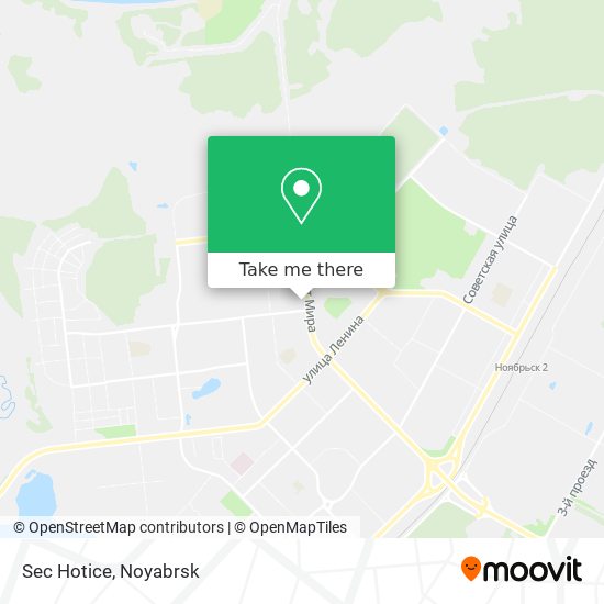 Sec Hotice map
