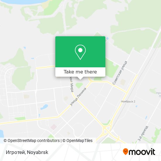 Игротей map