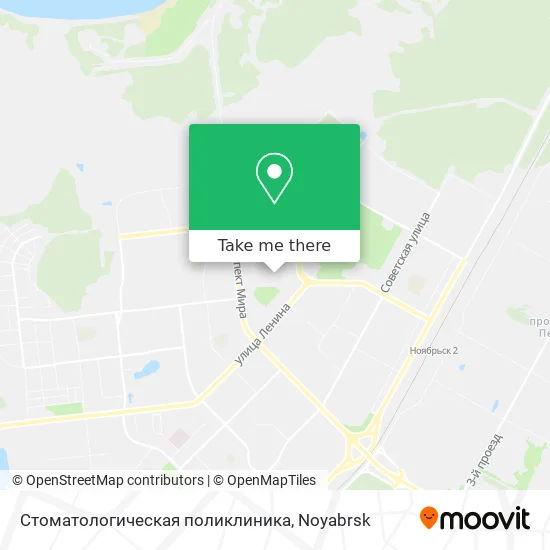 Стоматологическая поликлиника map