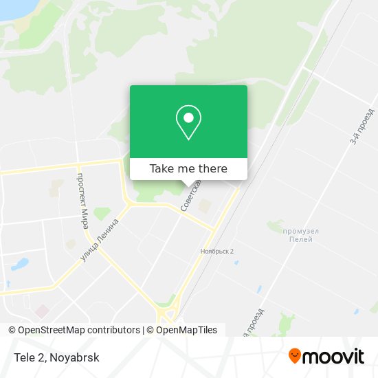 Tele 2 map