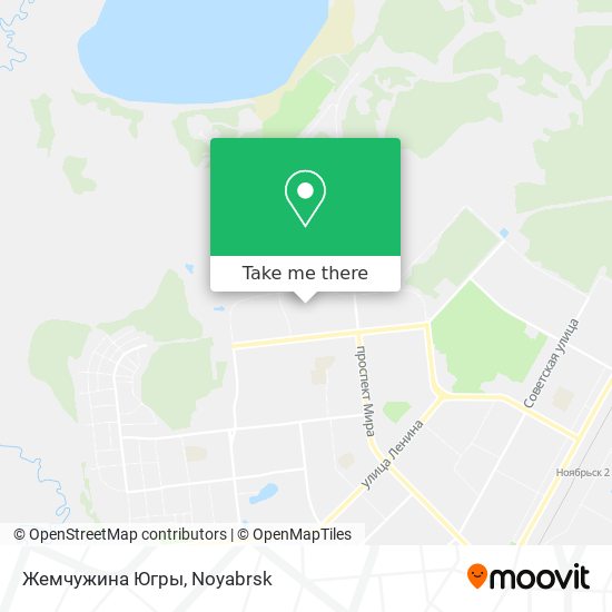 Жемчужина Югры map