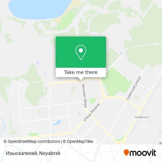 Изыскателей map