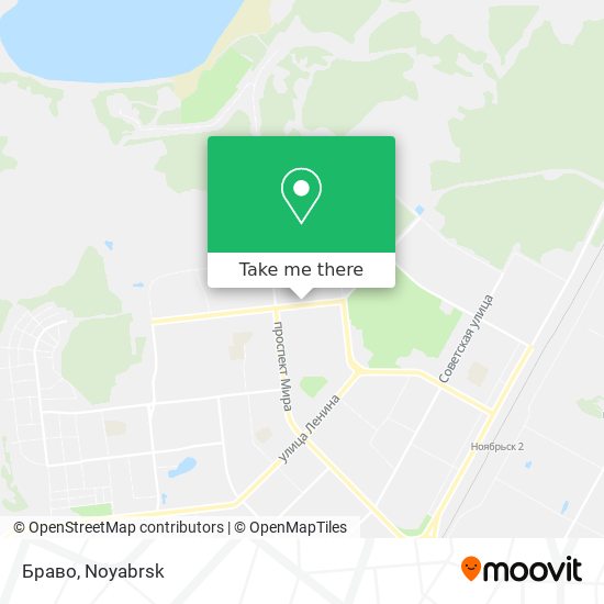 Браво map