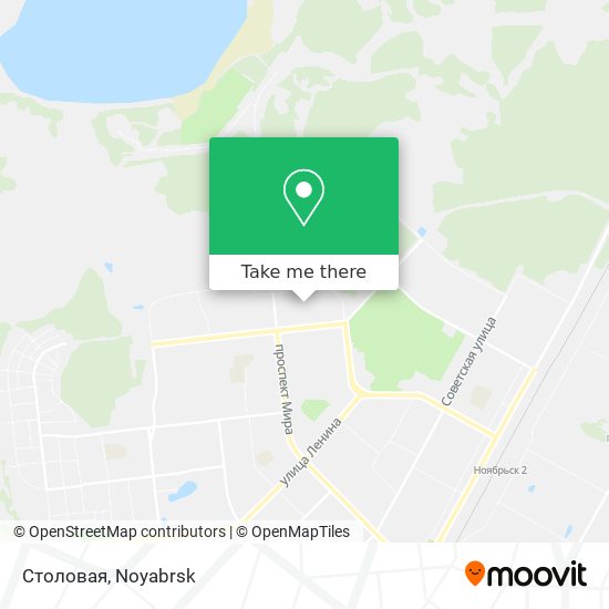 Столовая map
