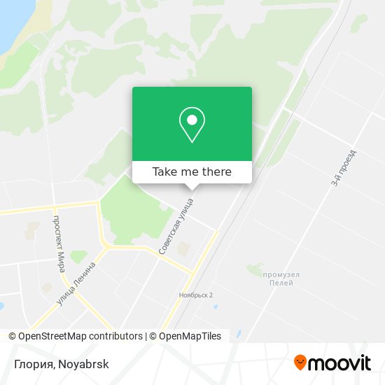 Глория map