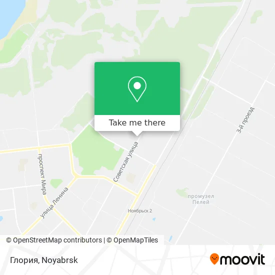 Глория map