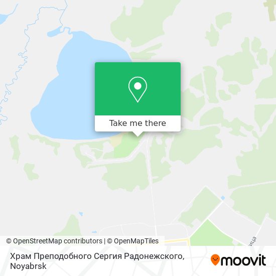 Храм Преподобного Сергия Радонежского map