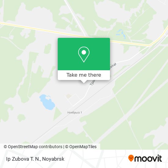 Ip Zubova T. N. map