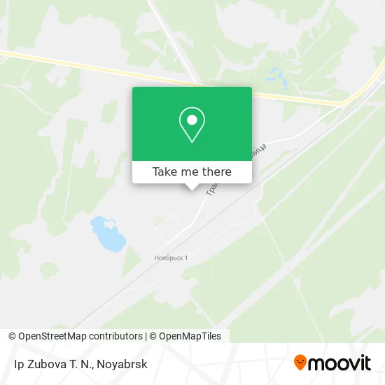 Ip Zubova T. N. map