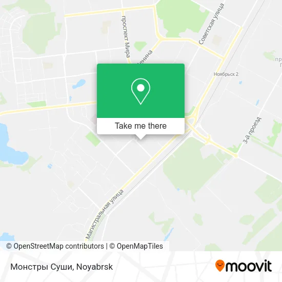 Монстры Суши map