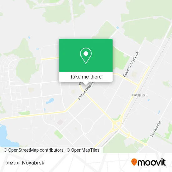 Ямал map