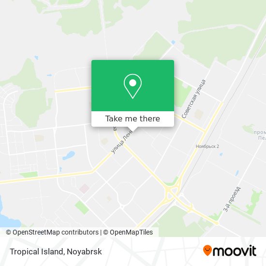 Tropical Island map