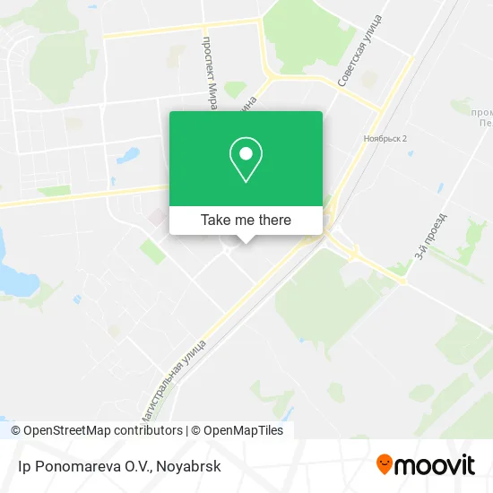 Ip Ponomareva O.V. map