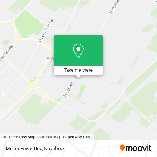 Мебельный Цех map