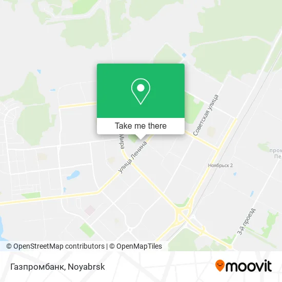Газпромбанк map