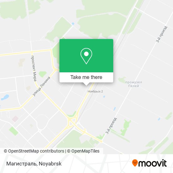 Магистраль map