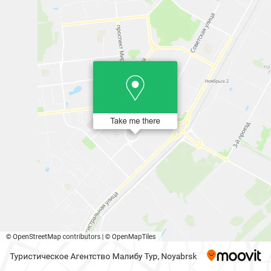 Туристическое Агентство Малибу Тур map