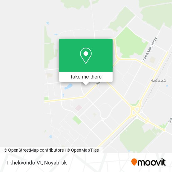 Tkhekvondo Vt map