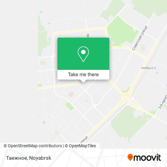 Таежное map