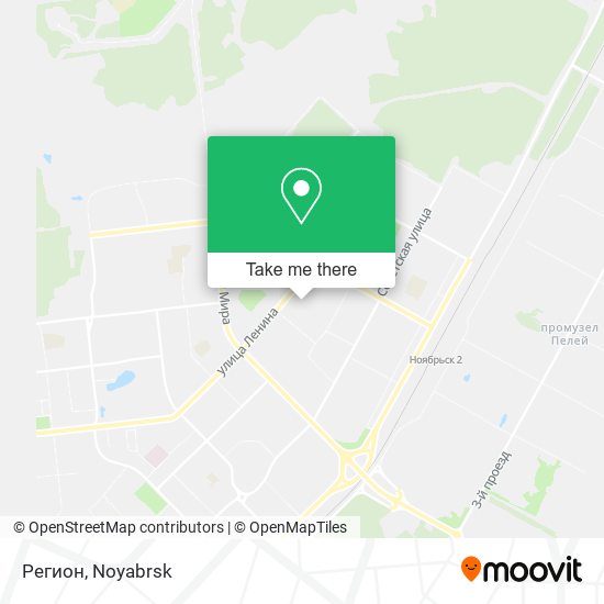 Регион map