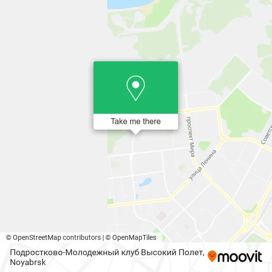Подростково-Молодежный клуб Высокий Полет map
