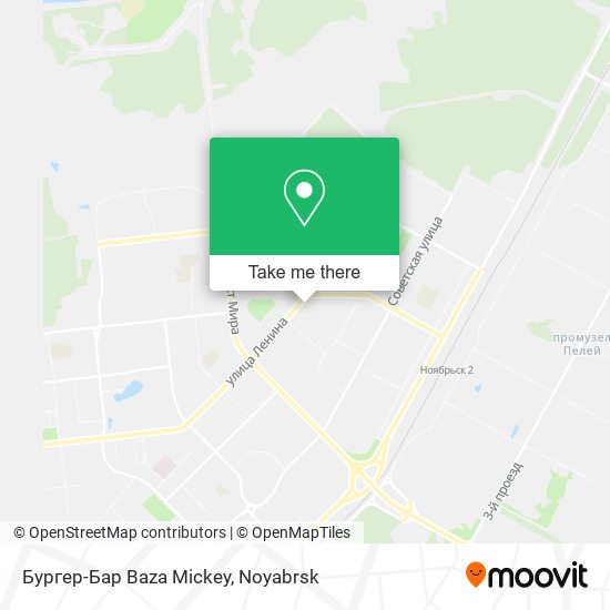 Бургер-Бар Baza Mickey map