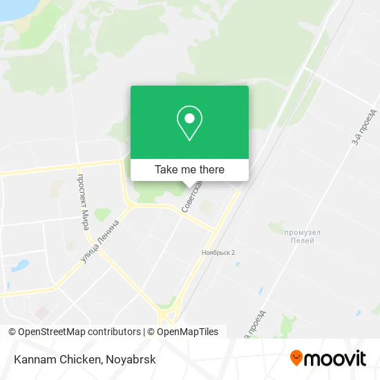 Kannam Chicken map