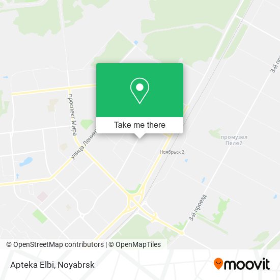 Apteka Elbi map
