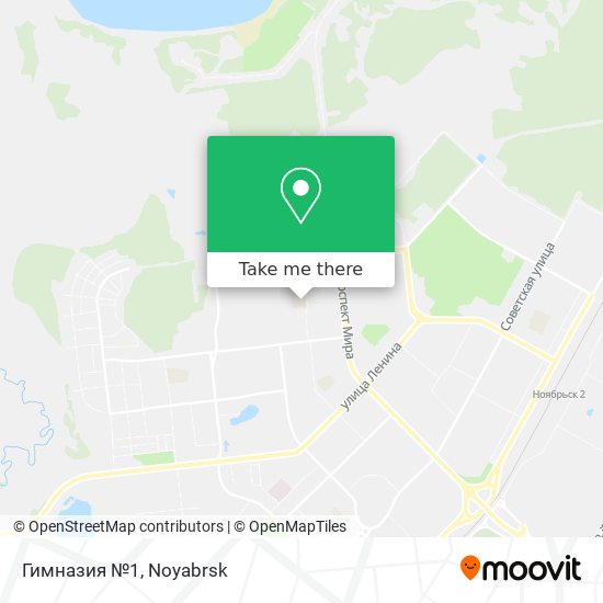 Гимназия №1 map